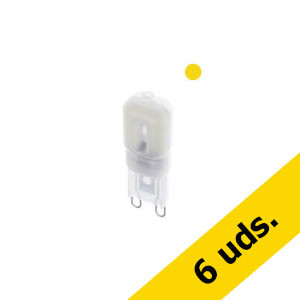 Pack x6: Bombilla LED G9 Luz Cálida (2.5W)  426142 - 1