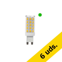 Pack x6: Bombilla LED G9 Luz Neutra (4W)