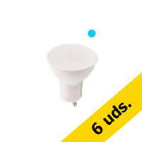 Pack x6: Bombilla LED GU10 Luz Blanca Fría (6W)  426134