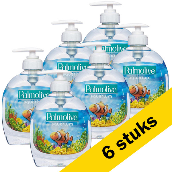 Pack Ahorro: 6x Palmolive Aquarium jabón de manos (300 ml) SPA00261 - 1