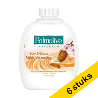 Pack Ahorro: 6x Palmolive Recambio de jabón de manos de almendras (300 ml)