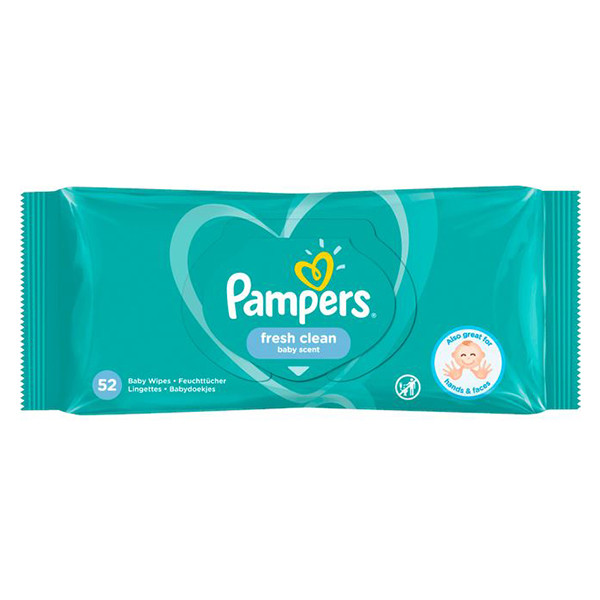 Pampers Fresh Clean toallitas (52 unidades) SPA00115 - 1