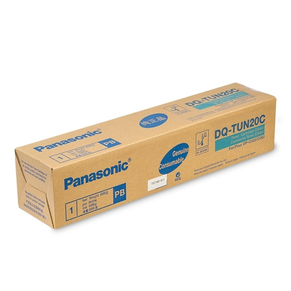 Panasonic DQ-TUV20C toner cian (original) DQ-TUV20C 075194 - 1