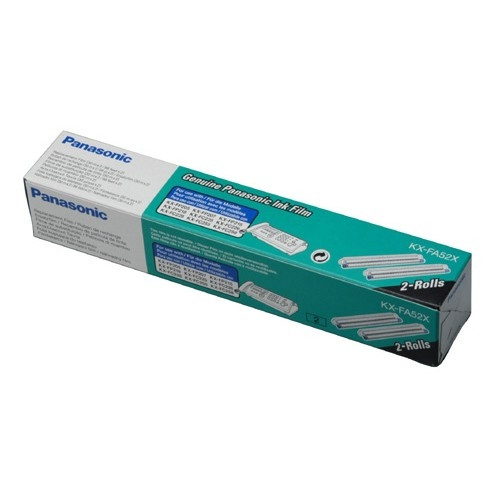 Panasonic KX-FA52X cinta para fax 2x (original) KXFA52X 075085 - 1