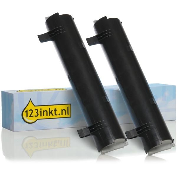 Panasonic KX-FA83X Pack 2 toner negros (marca 123tinta) KX-FA83XC 075062 - 1