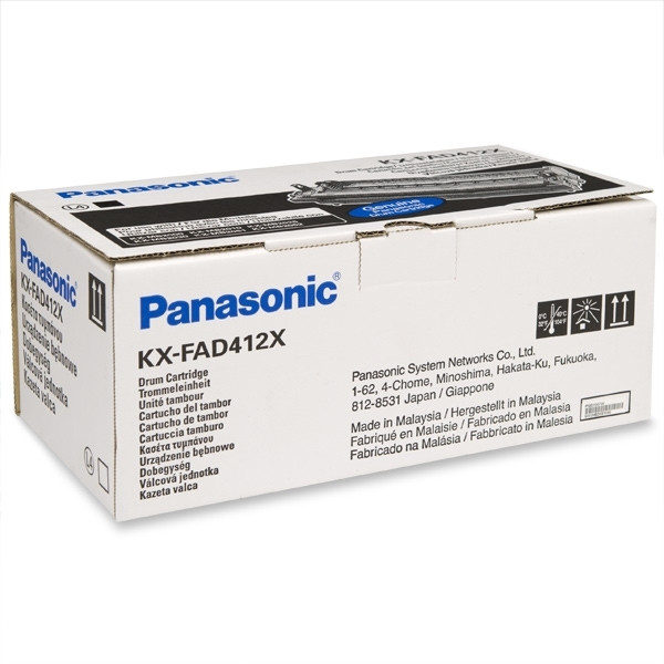 Panasonic KX-FAD412X unidad de tambor negra (original) KX-FAD412X 075256 - 1