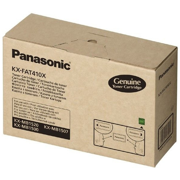 Panasonic KX-FAT410X toner negro XL (original) KX-FAT410X 075274 - 1