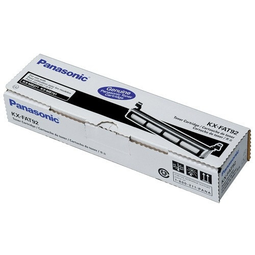 Panasonic KX-FAT92 toner negro (original) KXFAT92 075155 - 1