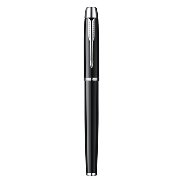 Parker IM Set con bolígrafo y pluma estilográfica negra/cromada (tinta azul) 214049 - 2