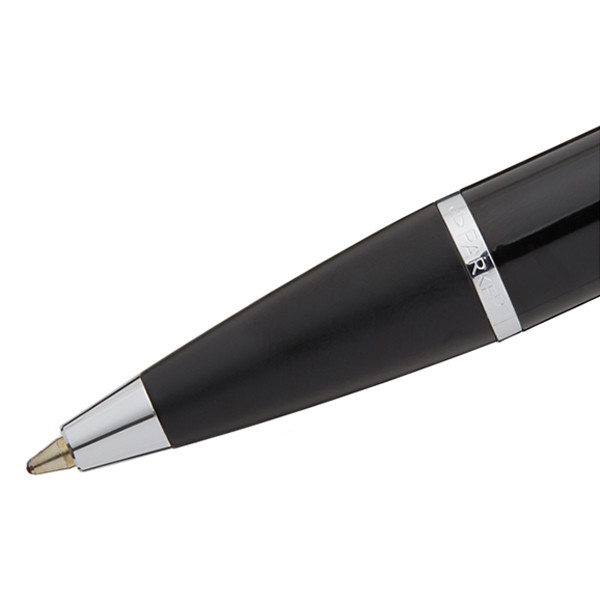 Parker IM Set con bolígrafo y pluma estilográfica negra/cromada (tinta azul) 214049 - 4