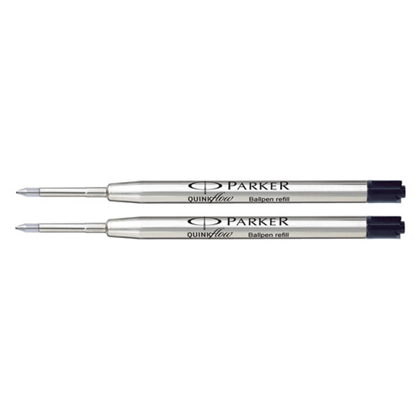 Parker Quinkflow Recambio para bolígrafo de punta fina negro (2 unidades) 214115 - 1