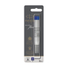 Parker Quinkflow Recambio para bolígrafo de punta mediana azul 3 unidades 424488 - 2