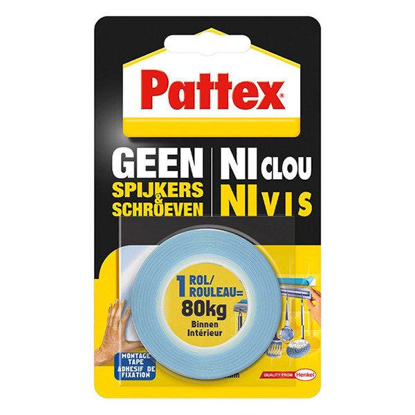 Pattex Supermontage Cinta adhesiva hasta 80kg 2848975 206204 - 4