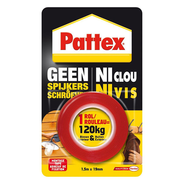 Pattex Supermontage cinta adhesiva hasta 120kg