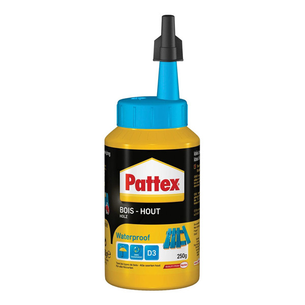 Pattex botella de pegamento para madera impermeable (250 gramos) 1419268 206232 - 1