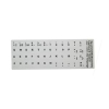 Pegatina para teclado en español - Blanca 427677 - 1