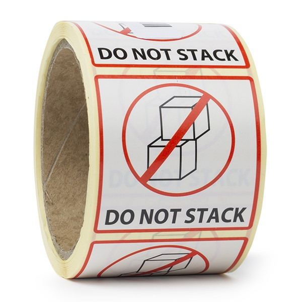 Pegatinas 'No apilar' | 200 etiquetas (marca 123tinta) 76106C 300195 - 1