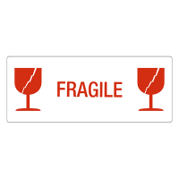 Pegatinas de "Frágil" | 500 etiquetas (marca 123tinta) 76830 302261