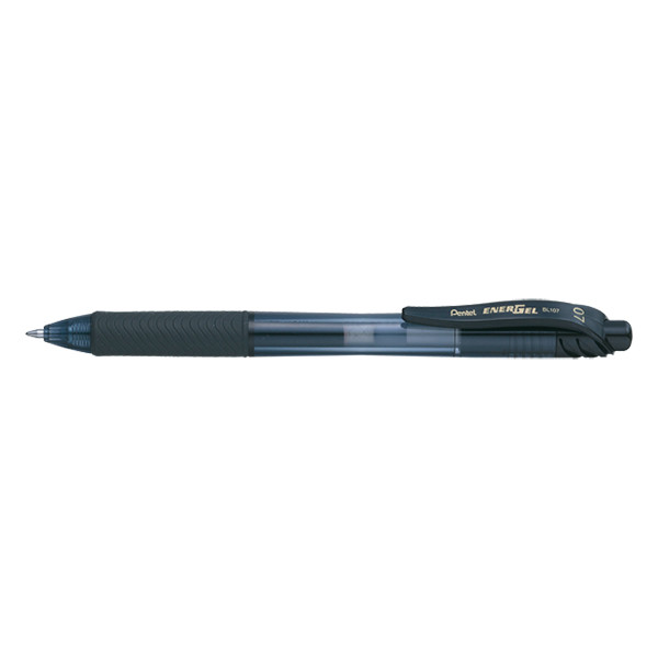 Pentel EnerGel BL107 Bolígrafo de gel retráctil de 0,7 mm negro 210034 - 1