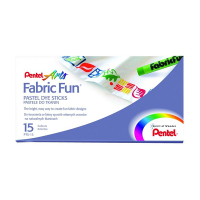Pentel Tiza textil Pentel PTS15 (15 unidades) 004632 210236