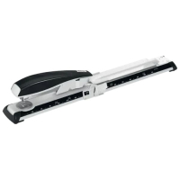 Petrus 600 grapadora de brazo gris-negra 427152