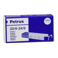 Petrus Grapas 22/6 24/6 - Galvanizada - (1000 unidades) 55723 426163