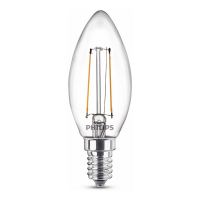Philips Bombilla E14 LED blanco cálido 2W (25W) LPH02435