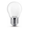 Philips Bombilla LED E27 bola mate luz fría (6,5W) LPH02364 - 1