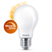 Philips Bombilla LED E27 mate regulable  luz cálida (3.4W) LPH02578