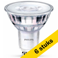 Philips Bombilla LED GU10 3000K de 2,7W (25W) | Pack 6 uds