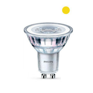 Philips Bombilla LED GU10 Luz Cálida Cristal (4,6W) - Philips  LPH00332 - 1