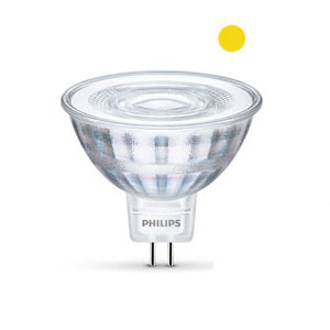 Philips Bombilla LED GU5.3 MR16 Luz Cálida Foco (5W) - Philips  LPH00627 - 1