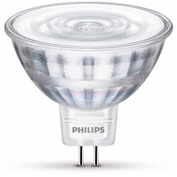 Philips Bombilla LED GU5.3 regulable luz cálida (4,6W)
