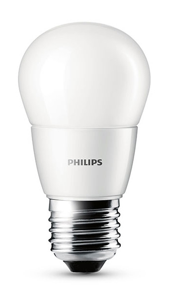 Bombilla LED Philips E27 mate luz blanca calida (4W) LPH00106 - 1