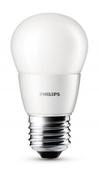 Bombilla LED Philips E27 mate luz blanca calida (4W) LPH00106