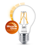 Philips Bombilla LED de filamento E27 WarmGlow 3,4 W (40 W) LPH02531 - 1