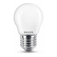 Bombilla Philips E27 LED mate blanco cálido 2,2W (25W) LPH02352