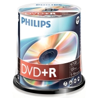 Philips DVD+R - 100 unidades 098013