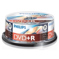 Philips DVD+R - 25 unidades 098011