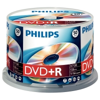 Philips DVD+R - 50 unidades 098012