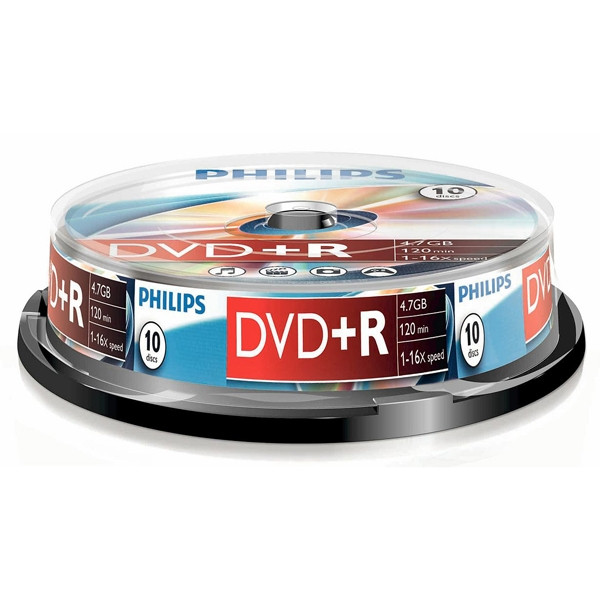 Philips DVD+R (10 uds) 098010 - 1