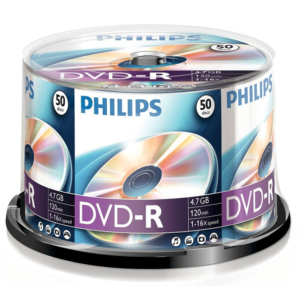 Philips DVD-R (50 uds) 098029 - 1
