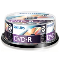 Philips DVD-R caja de 25 unidades 098028