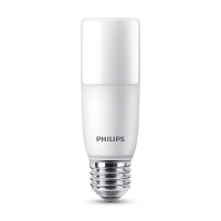 Philips E27 tubo de bombilla LED mate de 9,5 W (75 W) LPH00899