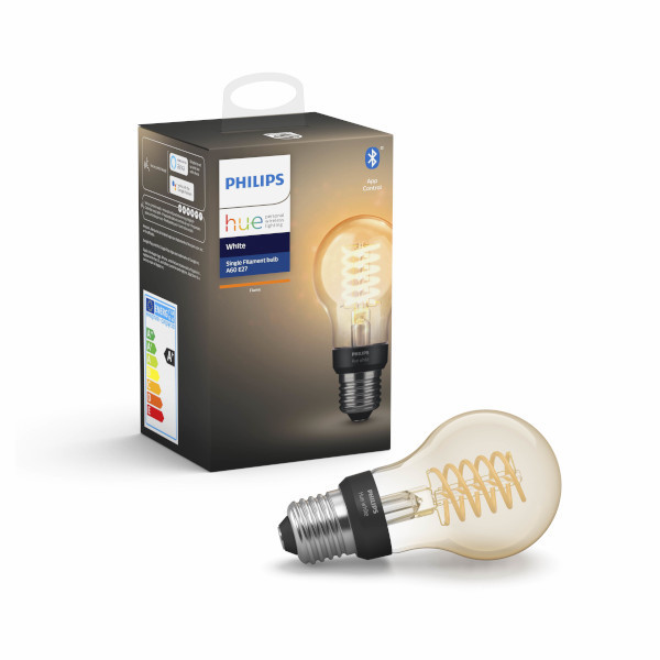 Philips Hue E27 bombilla inteligente blanca 7W LPH01422 - 1