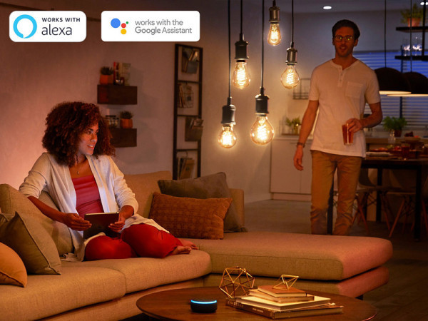 Philips Hue E27 bombilla inteligente blanca 7W LPH01422 - 4