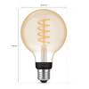 Philips Hue E27 bombilla inteligente blanca ajustable LPH02737 - 3
