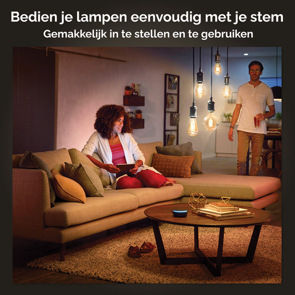Philips Hue E27 bombilla inteligente blanca ajustable LPH02737 - 7