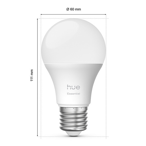 Philips Hue Essential E27 bombilla inteligente blanca y RGB ajustable (3 unidades) LPH04291 - 2