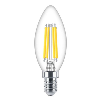 Philips MASTER Value LED Vela E14 con Filamento Clara 3.4W 470lm - 927 LPH04992
